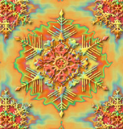 Snowflake art by Linda Shrig. Click here to visit her gallery online.