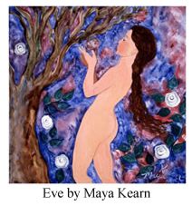 Eve painting by Maya Kearn