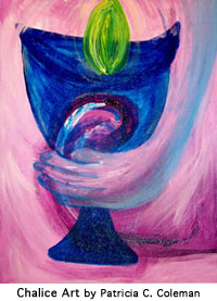 Chalice Art by Patricia C. Coleman